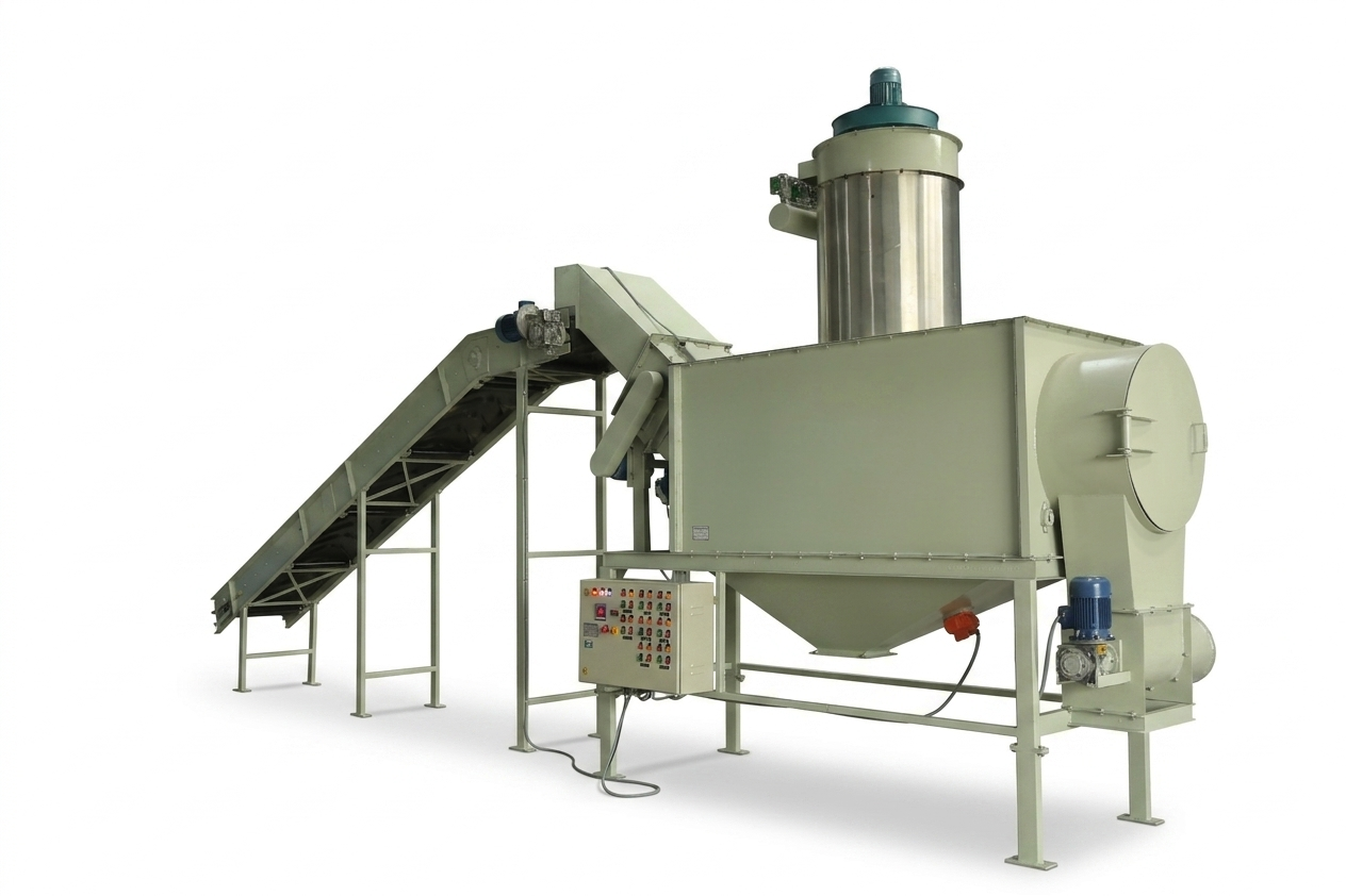 Automatic bag slitting machine