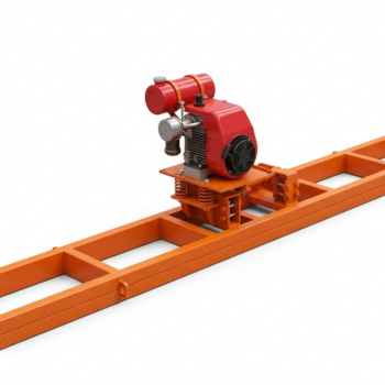 COMPREX Double Beam Screed Vibrator (Engine Mounted) – 3.5Mtr / 4.2Mtr