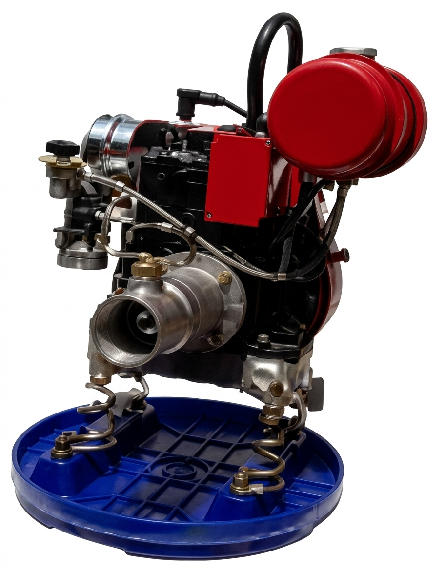 Concrete Vibrator Greaves 2HP MK12 Petrol Engine